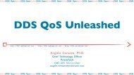 DDS QoS Unleashed - Object Management Group