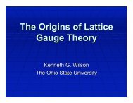 The Origins of Lattice Gauge Theory