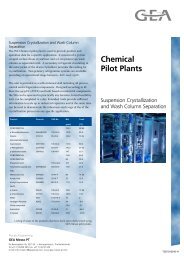 Chemical Pilot Plants - GEA Messo PT