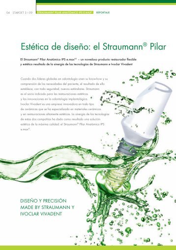 Estética de diseño: el Straumann® Pilar Anatómico