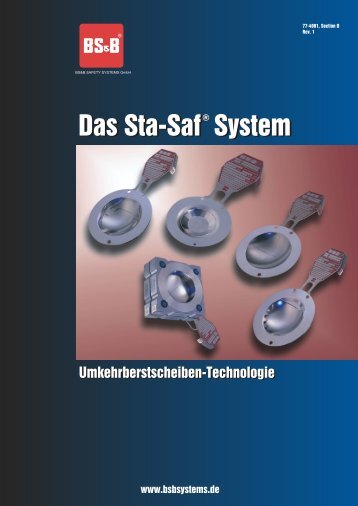 Das Sta-Saf System - BS&B Safety Systems