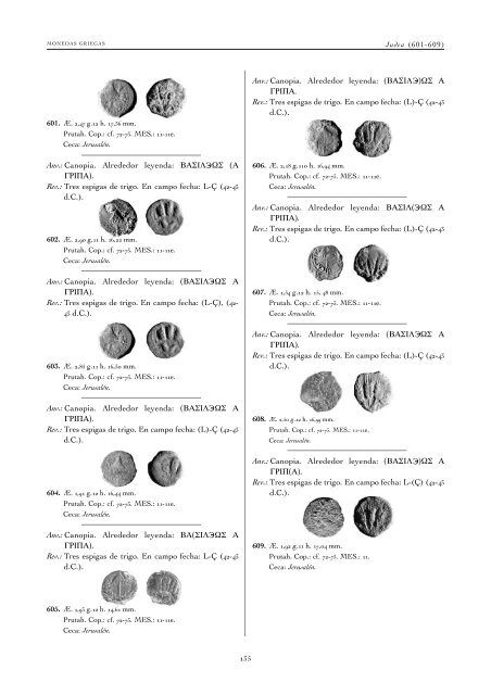 monedas griegas - Real Academia de la Historia