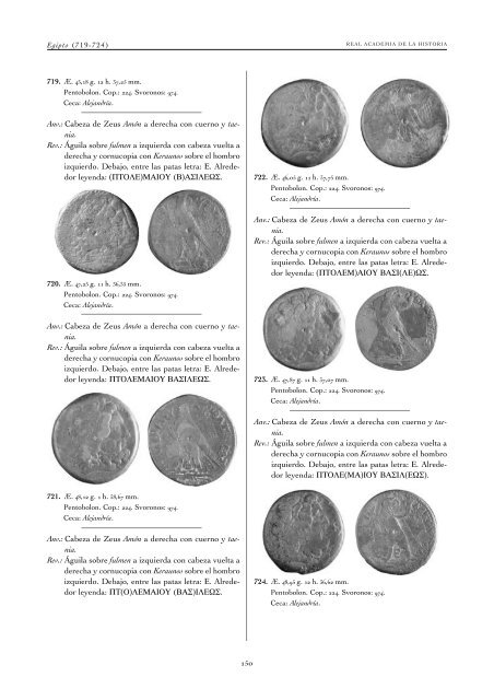 monedas griegas - Real Academia de la Historia