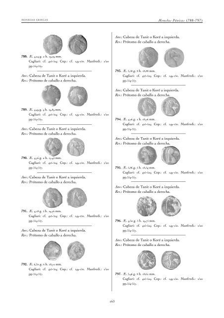 monedas griegas - Real Academia de la Historia