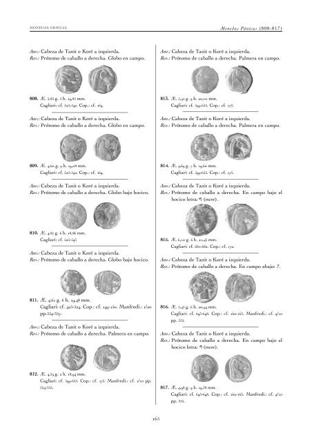 monedas griegas - Real Academia de la Historia