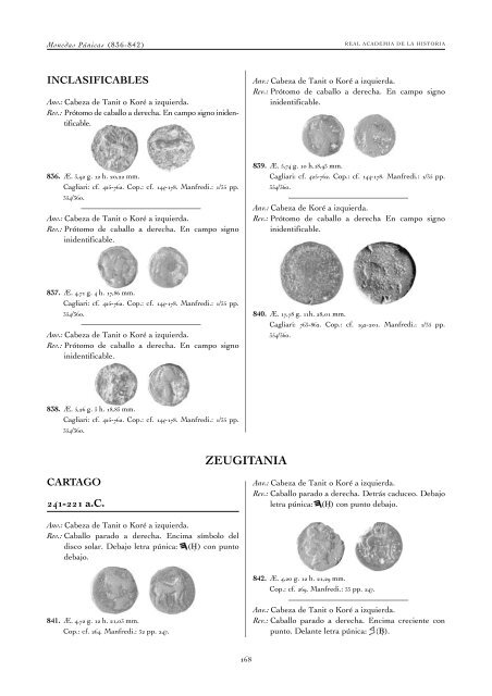 monedas griegas - Real Academia de la Historia