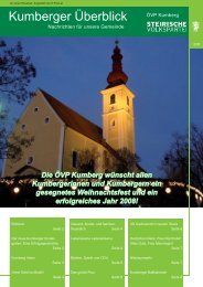 Überblick 12.2007.pdf - Unser Kumberg
