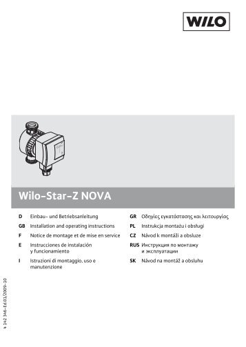 Wilo-Star-Z NOVA
