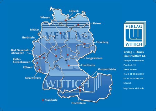 VERLAGSGRUPPE LINUS WITTICH VERLAG WINSEN ...