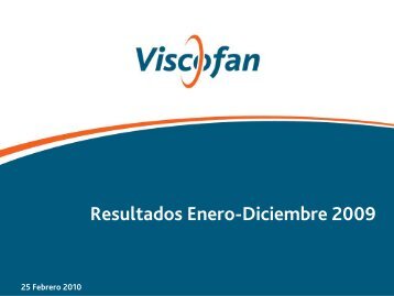 PresentaciÃ³n de resultados T4 - Viscofan