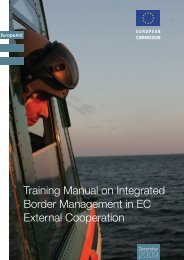 Training Manual on Integrated Border Management in EC External ...