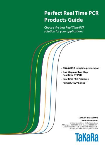 Perfect Real Time PCR Products Guide - Ozyme