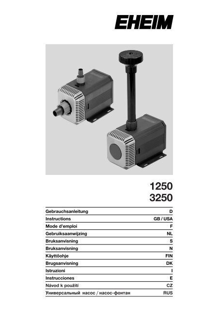 EHEIM Universal-Pumpe 1250