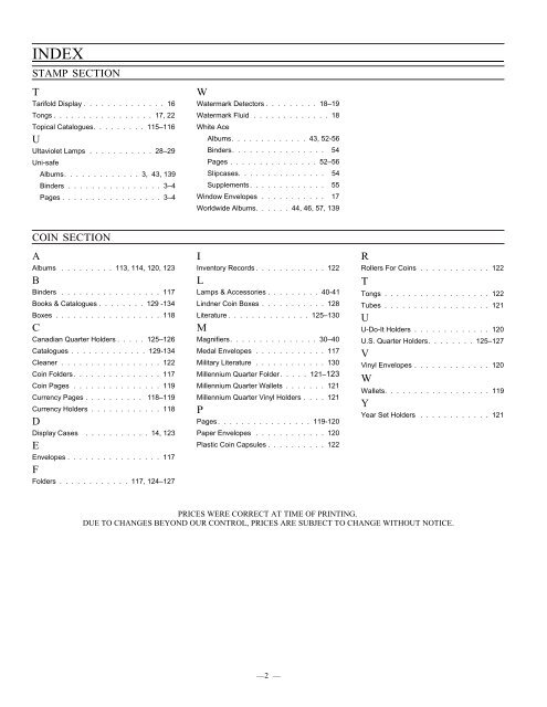 2012 Edition - Unitrade Associates