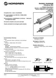 Cilindro iso, dupla aÃ§Ã£o (ra/8000/m) - Coppi