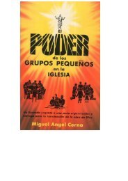 Poder de Grupos PequeÃ±os - Ptr. Arturo Quintero