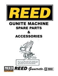 Spare Parts and Accessories - REED