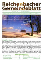 Nr. 74 Januar/Februar - bei der EFG Reichenbach