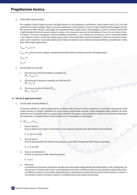 catalogo cinghie dentate in poliuretano - Tecnica Industriale S.r.l.