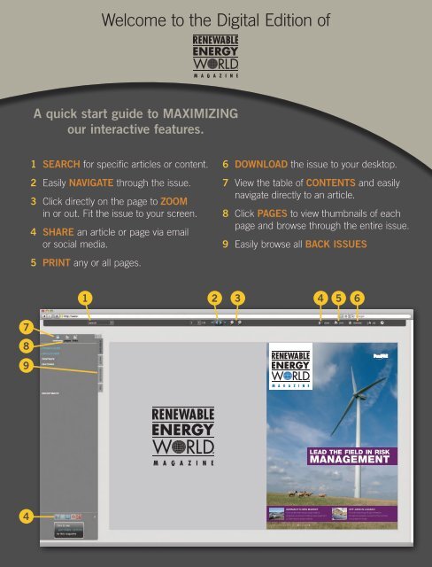 Renewable Energy World Magazine July August 2013 Volume 16