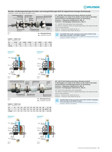 Gesamtkatalog Kabelverschraubungen - E.Schönegger Elektronik KG