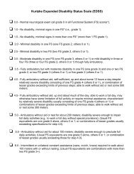 Kurtzke Expanded Disability Status Scale (EDSS) - National Multiple ...