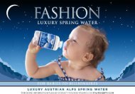 Values Explanation FASHION Luxury Spring Water - FashionTV ...