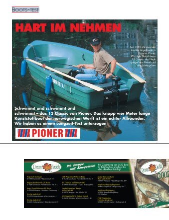 HART IM NEHMEN - Pioner-Boote