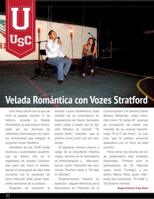 MAGAZINE - Stratford