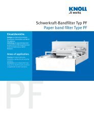 Datenblatt - KNOLL Maschinenbau