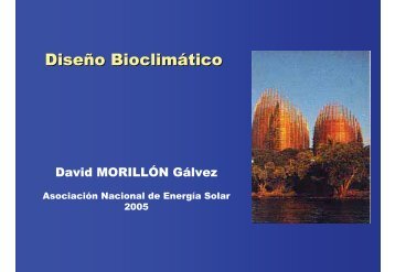 Diseño bioclimático (David Morillon