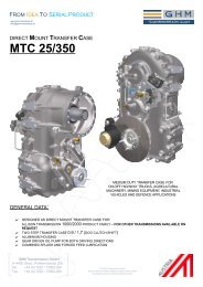 MTC 25/350 - GHM Transmission GmbH