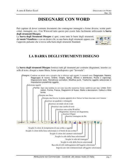 Disegnare Con Wordpdf Informaticcia