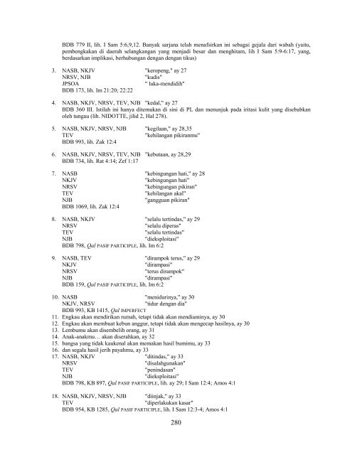 Ulangan - Free Bible Commentary