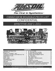 canadian wholesale price list effective july 1, 2011 confidential