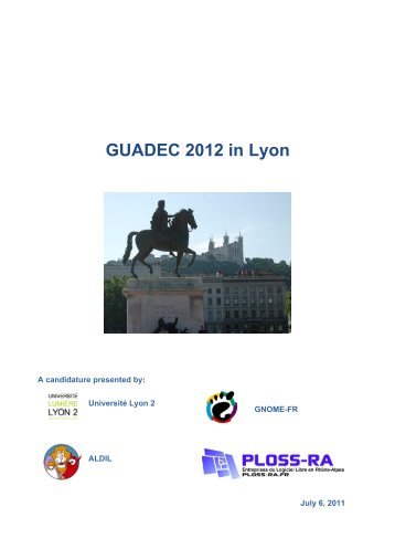 GUADEC 2012 in Lyon - GNOME Mail Services
