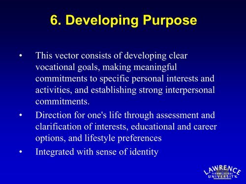 Development Trajectory of Personal Values, Integrity, and