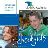 Voorzieningen en activiteiten - Dollard College