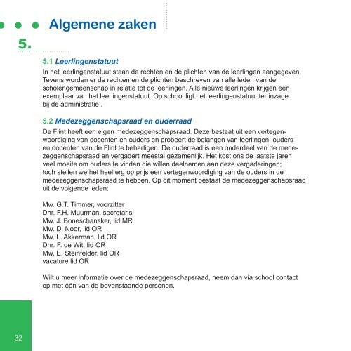 Voorzieningen en activiteiten - Dollard College