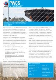 T4 EA SUMMARY - Port Waratah Coal Services