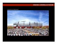 University of Phoenix Stadium PowerPoint Presentation (PDF)