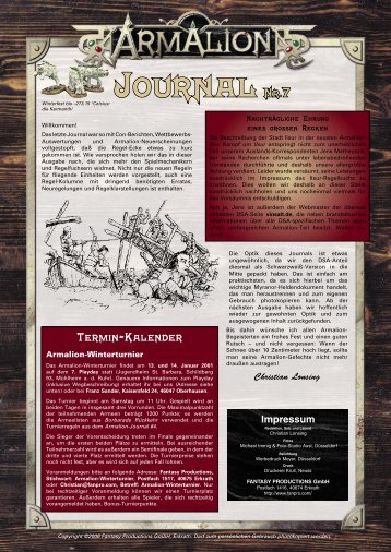 JournalNr.7 - Armalion-Kompendium