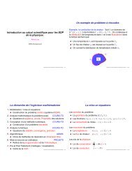 Introduction au calcul scientifique pour les EDP de la ... - Inria