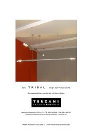 tribal - WEX + FA für QUASAR und TERZANI und LAMPISTER