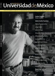 Sobre Carlos Fuentes - Revista de la Universidad de MÃ©xico ...