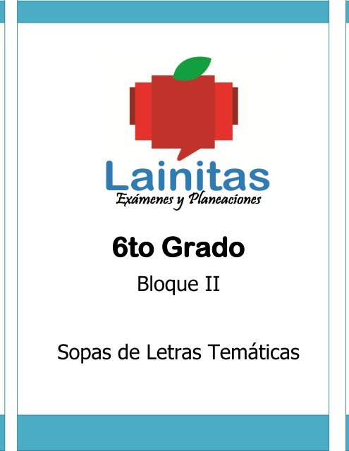 6to Grado - Bloque 2 - Sopa de Letras.pdf