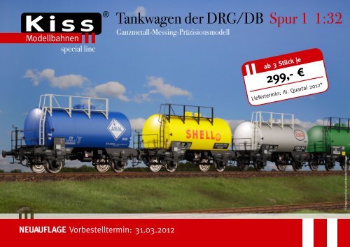 Flyer zum Download - Kiss Modellbahnen