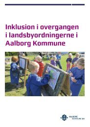 Landsbyordningerne - Aalborg Kommunale SkolevÃ¦sen