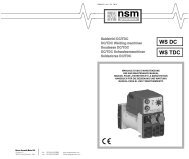 manuale - NSM Generators