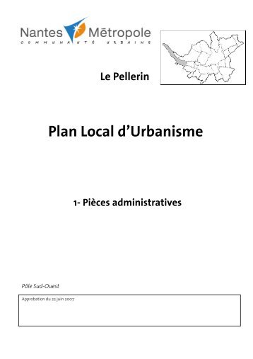 PiÃ¨ces administratives (Format A4) - Le plan local d'urbanisme de ...